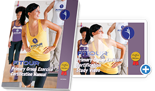 FiTOUR Primary Group Exercise Certification Manual and Study Video